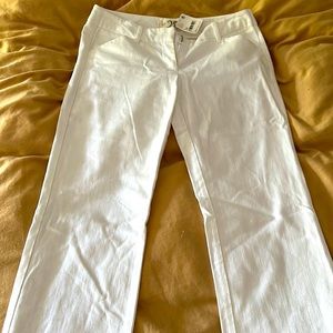 Brand new white free people pants